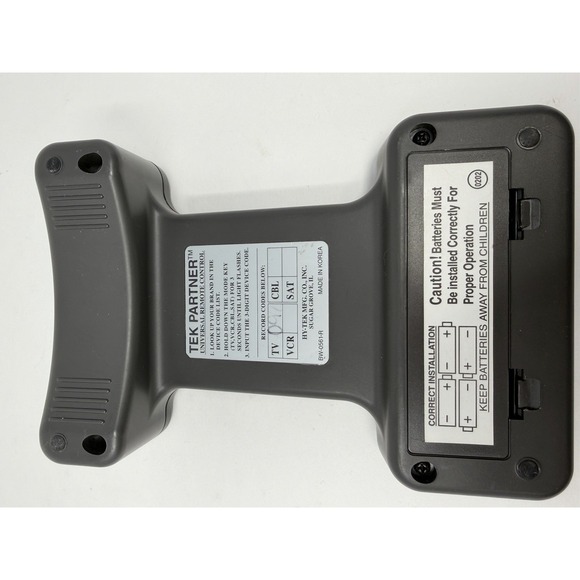 Tek Partner Universal Remote Big Button BW-0561-R Jumbo Light Up Low Vision - Picture 4 of 5